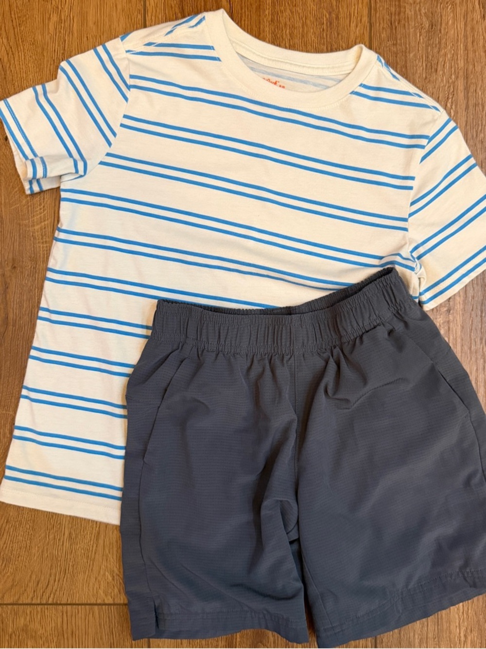 Black Athletic Mesh Shorts and top kids clothing set